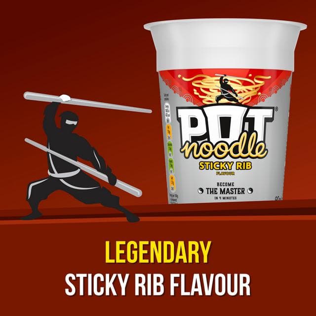 Pot Noodle Sticky Rib 90g - gallery image 4