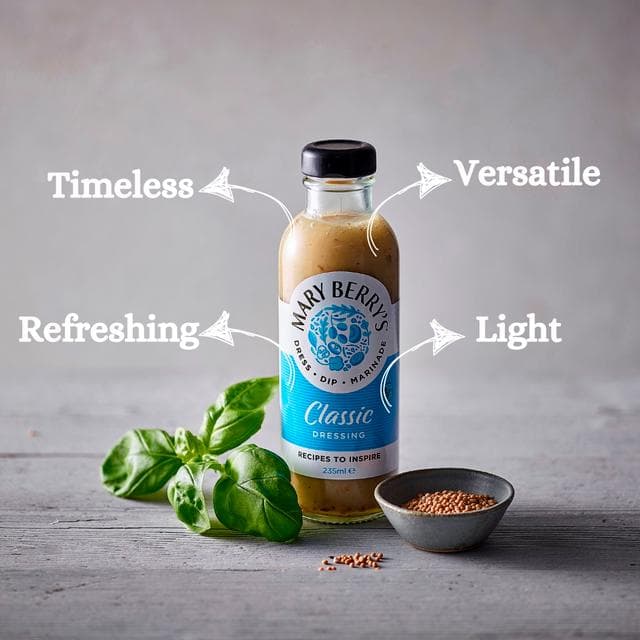 Mary Berry's Classic Salad Dressing 235ml - gallery image 2