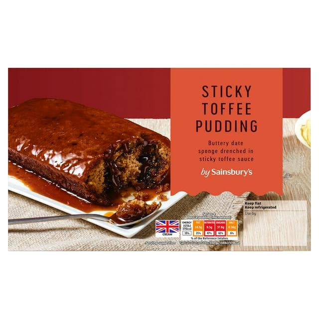 Sainsbury's Sticky Toffee Pudding 400g - gallery image 1