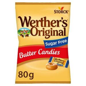 Werther's Original Sugar Free Butter Candies 80g
