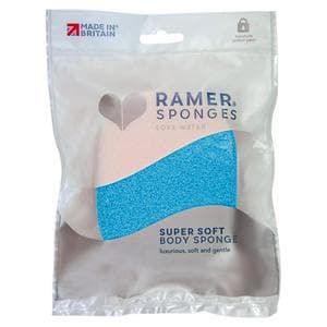 Ramer Cascade Shower Sponge x1 (colour varies)