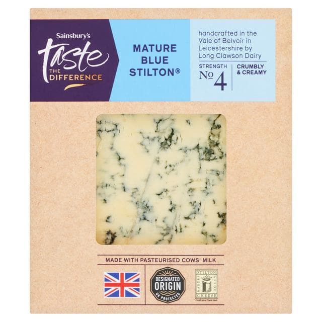 Sainsbury's Mature Blue Stilton, Taste the Difference 210g - gallery image 1