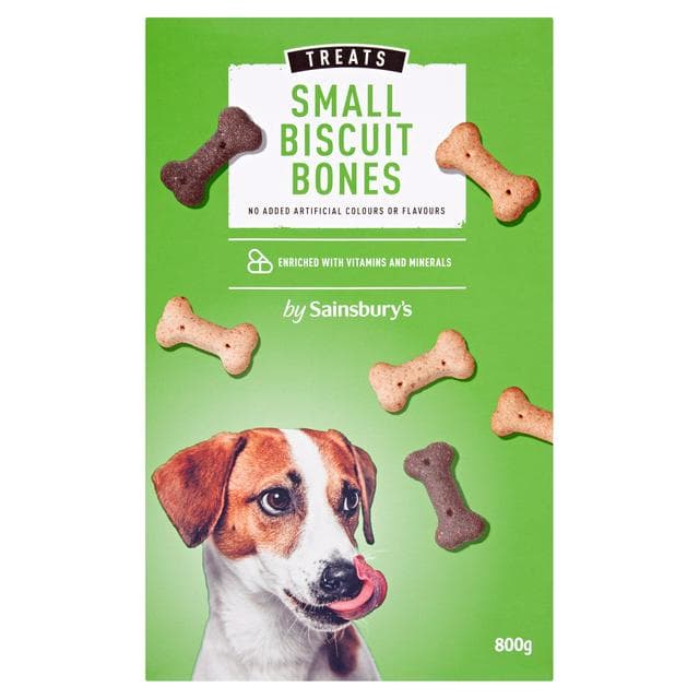 Sainsbury's Dog Biscuit Small Bones 800g - gallery image 1