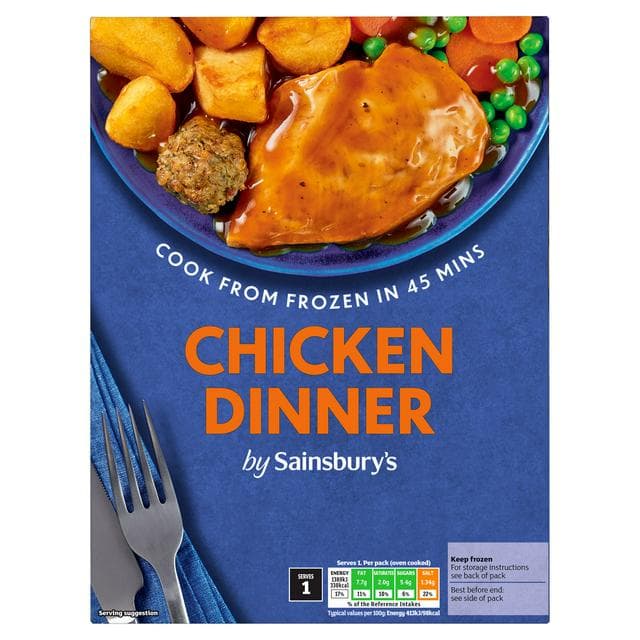 Sainsbury's Roast Chicken Dinner Ready Meal For 1 400g - gallery image 1