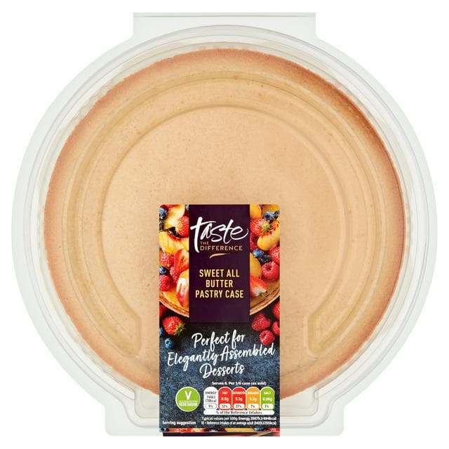 Sainsbury's Sweet All Butter Pastry Case, Taste the Difference 220g - gallery image 1