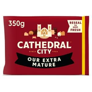 Cathedral City Extra Mature Cheddar Cheese 350g