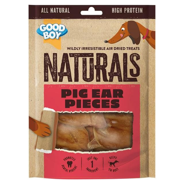 Good Boy Pawsley & Co Pigs Ears Dog Treats 10 Pieces - gallery image 1