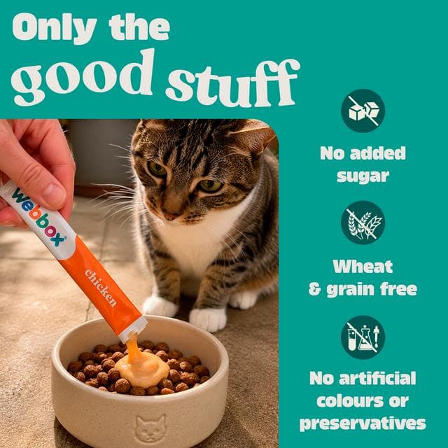 Webbox Lick-e-Lix Chicken Cat Treats x5 75g - gallery image 4