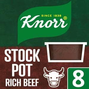 Knorr 8x 28g Rich Beef Stock Pots