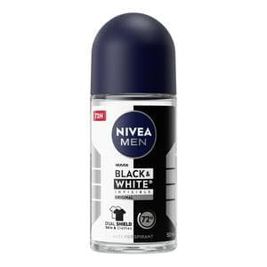 Nivea Men Black & White Original Anti Perspirant Deodorant Roll On 50ml