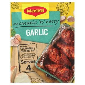 Maggi So Juicy Aromatic & Zesty Garlic Chicken Herbs & Spices Recipe Mix 30g