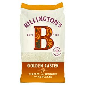 Billington's Natural Golden Caster, Unrefined Cane Sugar 1kg