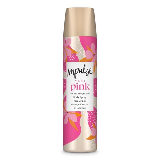 Impulse Body Spray Deodorant, Very Pink 75ml - gallery image 2
