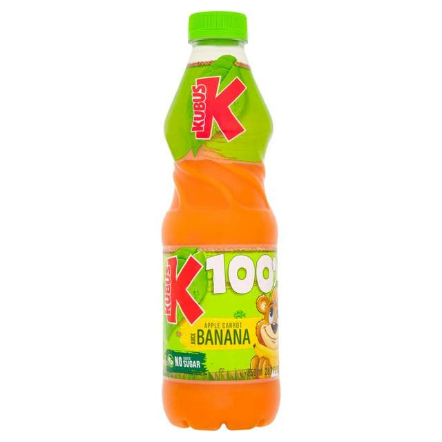 Kubus Carrot, Banana & Apple Drink 850ml - gallery image 1