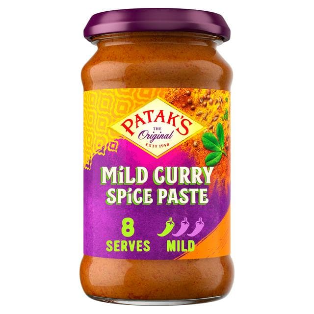 Patak's Mild Curry Spice Paste 283g - gallery image 1