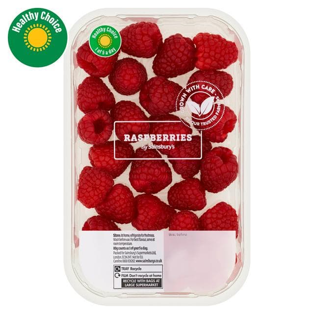 Sainsbury's Raspberries 150g - gallery image 1