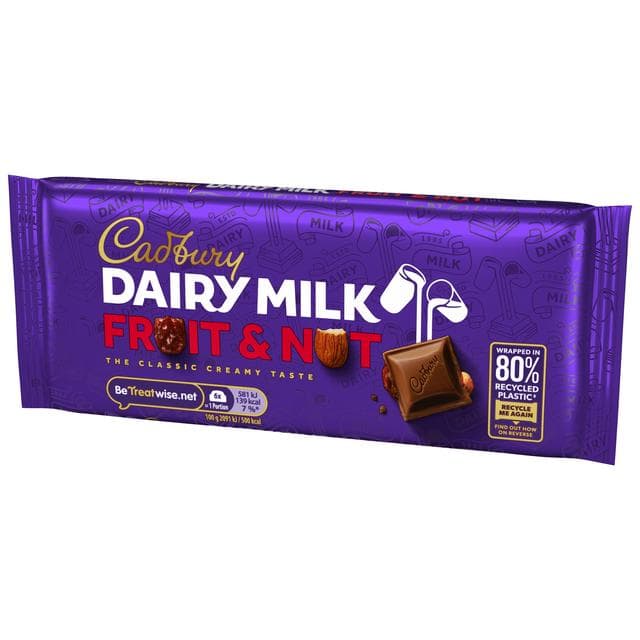 Cadbury Dairy Milk Fruit & Nut Chocolate 110g - gallery image 3