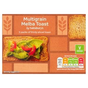 Sainsbury's Multigrain Melba Toast 100g