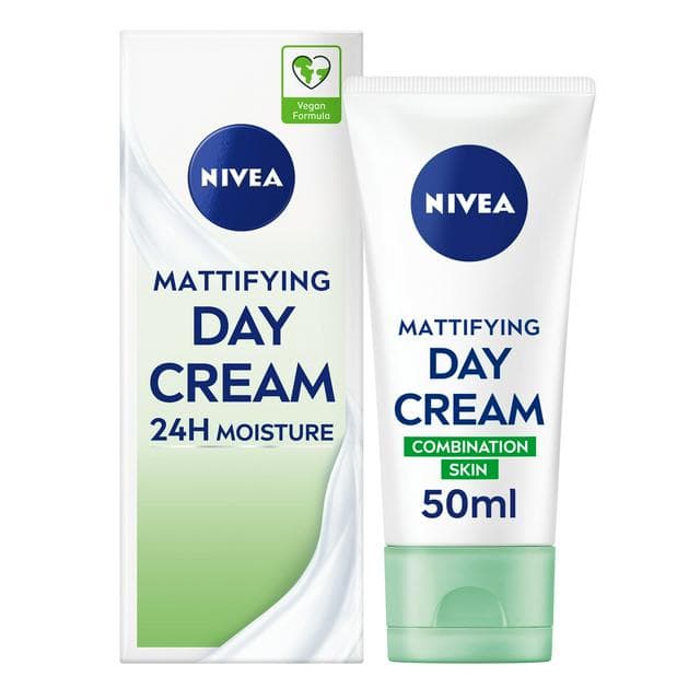 Nivea Mattifying Day Cream Moisturiser for Combination Skin 50ml - gallery image 1