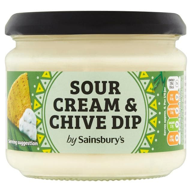 Sainsbury's Sour Cream & Chive Dip 280g - gallery image 1