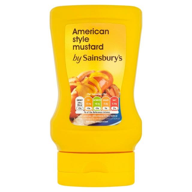 Sainsbury's American Style Mustard 325g - gallery image 1