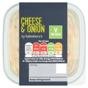 Sainsbury's Cheese & Onion Deli Filler 385g
