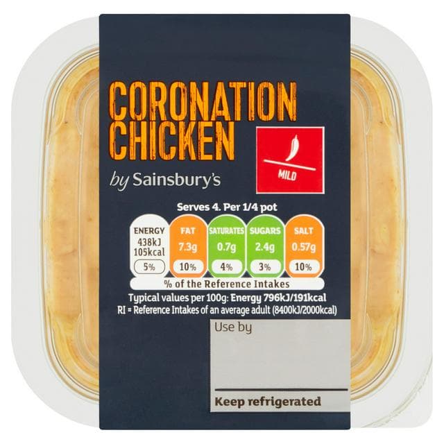 Sainsbury's Coronation Chicken Deli Filler 220g - gallery image 1