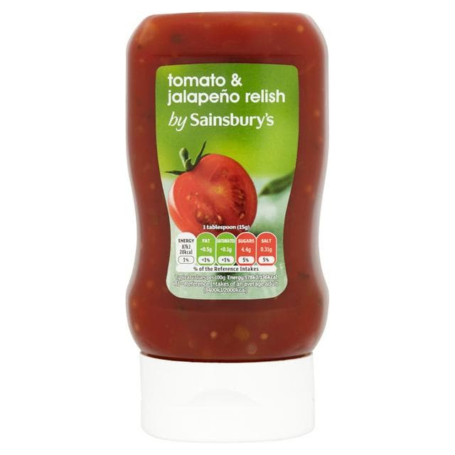 Sainsbury's Tomato & Jalapeno Relish 320g - gallery image 1