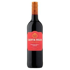 Carta Roja Crianza Monastrell Syrah Red Wine 75cl