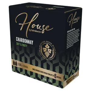 Sainsbury's House Chardonnay White Boxed Wine 225cl
