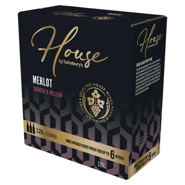 Sainsbury's House Merlot Red Wine 225cl - gallery image 1