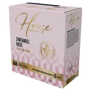 Sainsbury's House Zinfandel Rose Boxed Wine 225cl