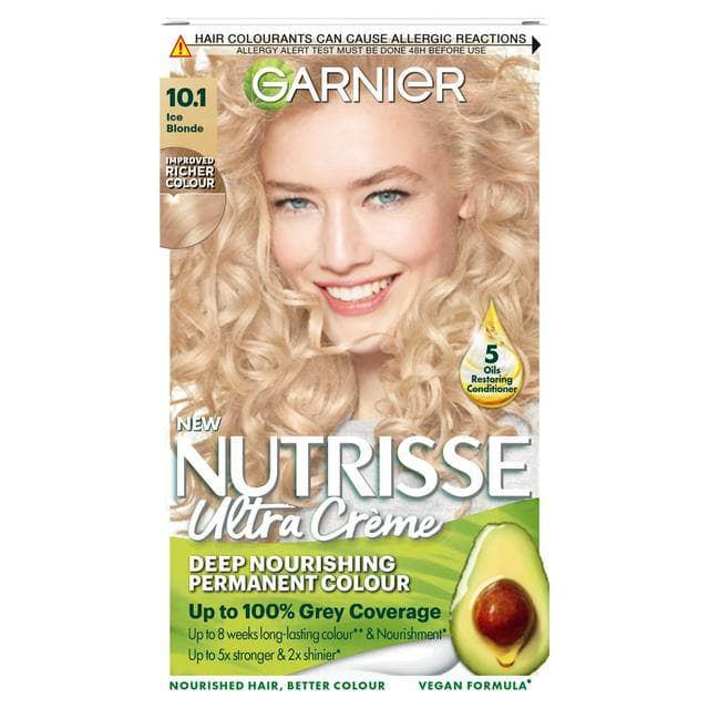 Garnier Nutrisse 10.1 Ice Blonde Permanent Hair Dye - gallery image 1