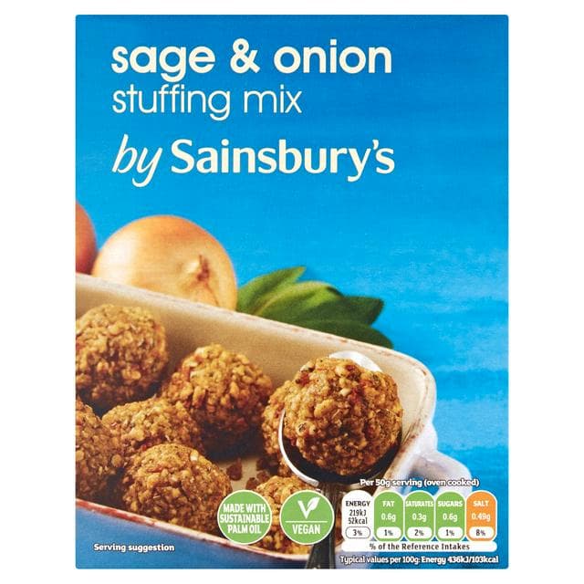 Sainsbury's Sage & Onion Stuffing Mix 170g - gallery image 1