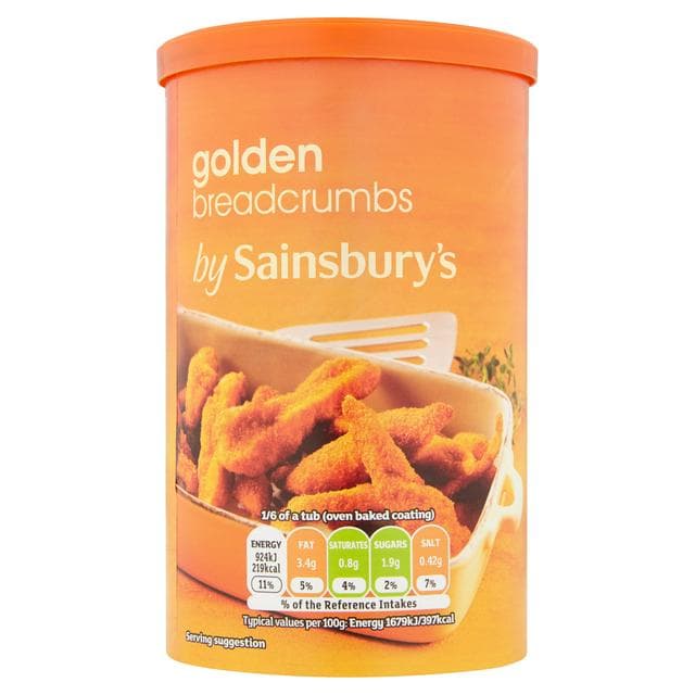 Sainsbury's Golden Breadcrumbs 230g - gallery image 1