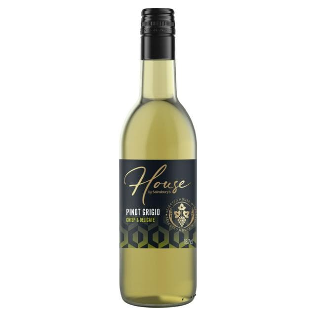 Sainsbury's House Pinot Grigio White Wine (Small bottle) 18.7cl - gallery image 1