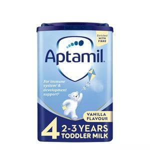 Aptamil 4 x Vanilla Flavoured 2+ Years Toddler Milk Formula Powder 800g