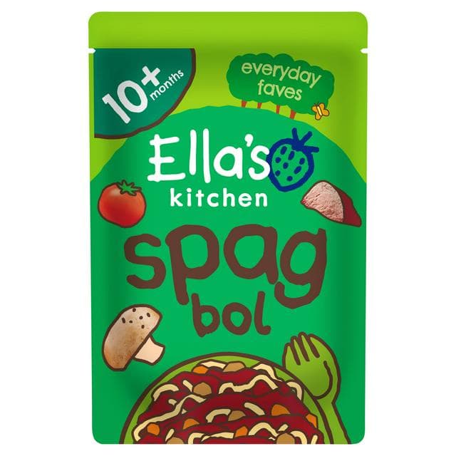 Ella's Kitchen Organic Spag Bol with Cheese Baby Food Pouch 10+ Months 190g - gallery image 1