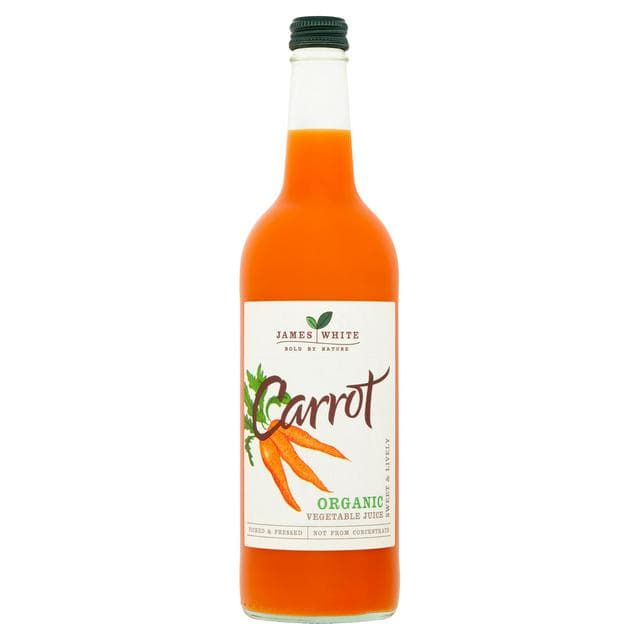 James White Organic Carrot Juice 750ml - gallery image 1