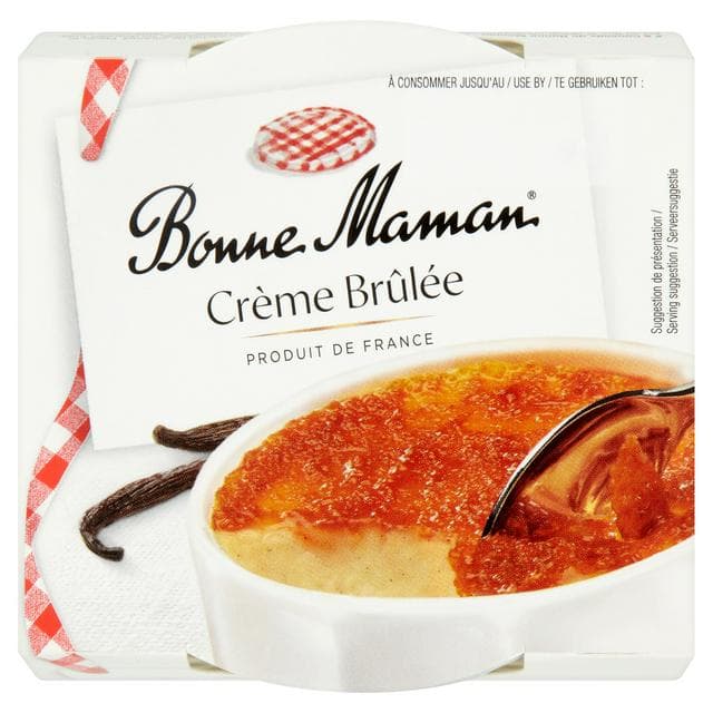 Bonne Maman Creme Brulee Dessert 2x100g - gallery image 1