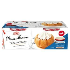 Bonne Maman Baba Au Rhum Dessert 2x140g