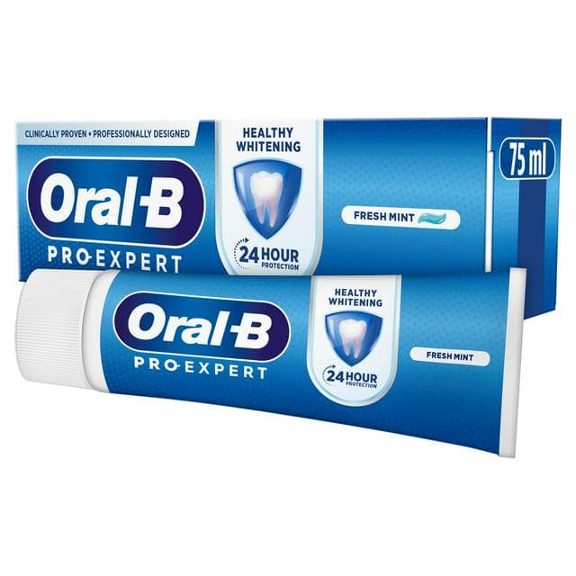 Oral-B Pro-Expert Healthy White Whitening Toothpaste 75ml - gallery image 1