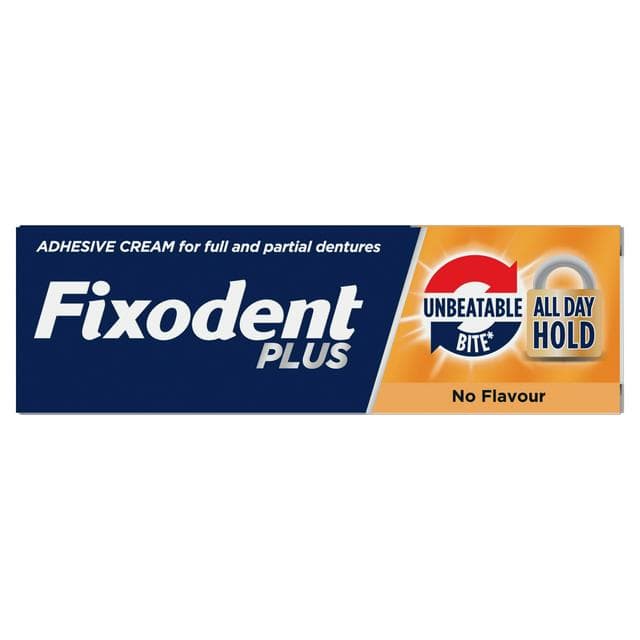 Fixodent Plus Dual Power Denture Adhesive Cream 40g - gallery image 1