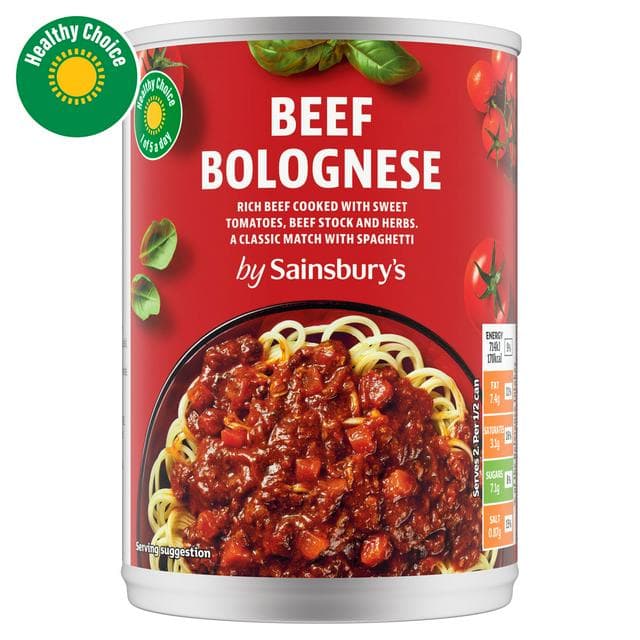 Sainsbury's Beef Bolognese 392g - gallery image 1