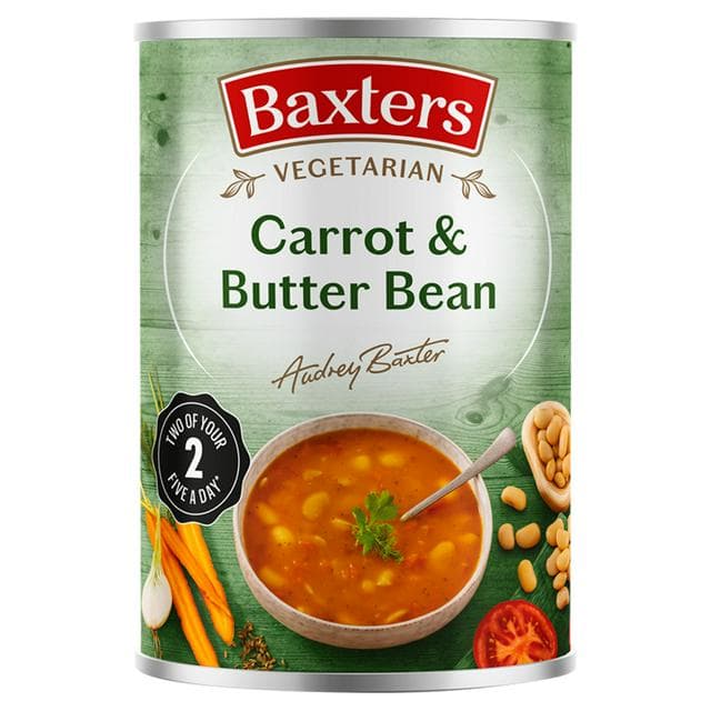Baxters Carrot & Butterbean Soup 400g - gallery image 1