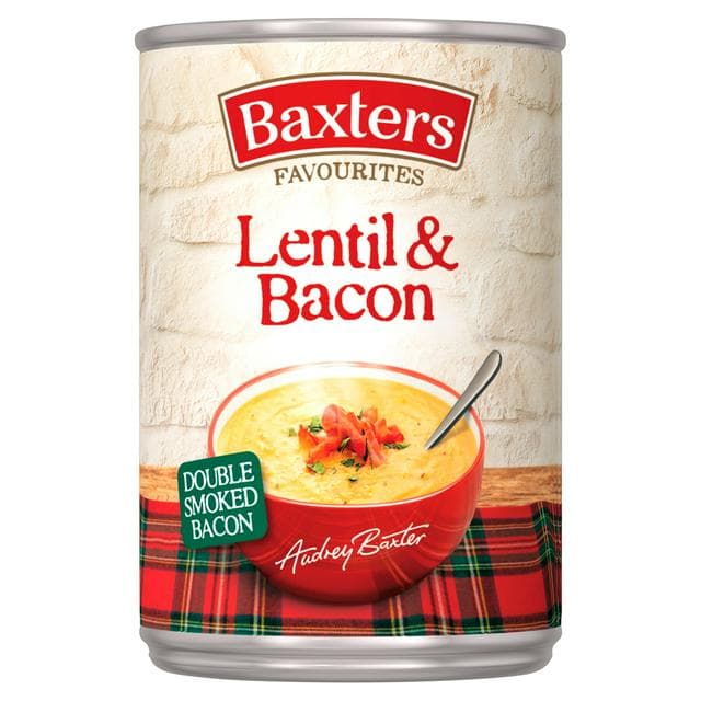 Baxters Favourites, Lentil & Bacon Soup 400g - gallery image 1