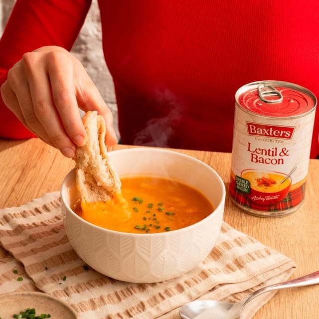 Baxters Favourites, Lentil & Bacon Soup 400g - gallery image 2