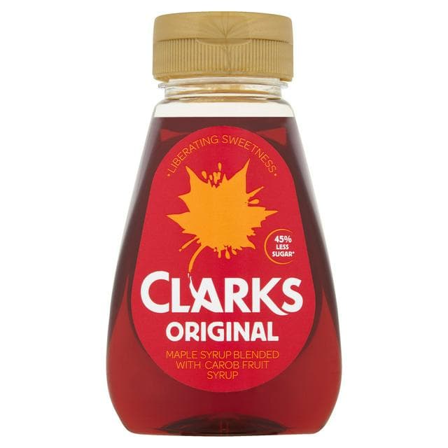 Clarks Original Maple Syrup with Carob Syrup 180ml - gallery image 1