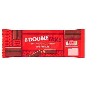 Sainsbury's Milk Choc Double Take 8x21.5g
