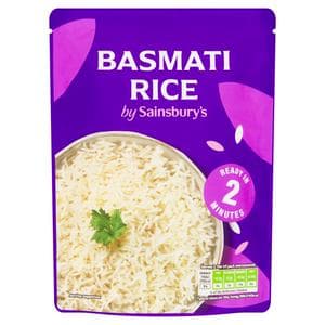 Sainsbury's Microwave Rice Basmati 250g